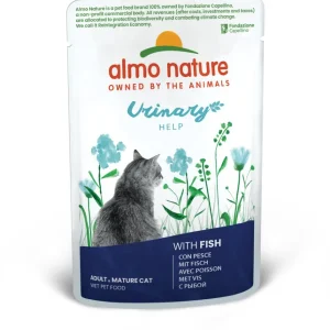 Preisknaller Sparpaket 30 x 70 g Almo Nature Urinary Help mit Fisch Katzen Nassfutter